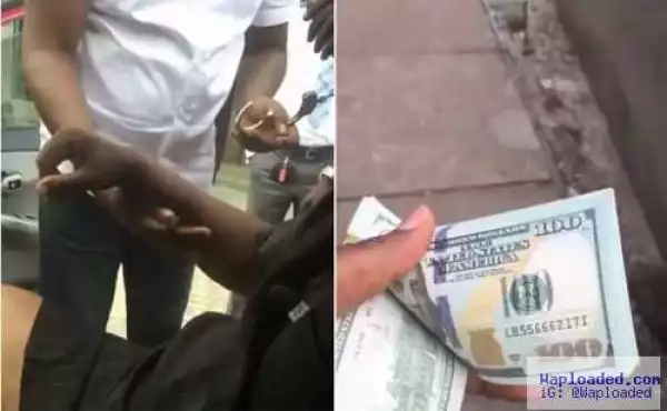 Busted! See How Fraudulent Lagos Bureau de Change Operators Were Caught in the Act